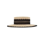 Zimmermann Lace Embellished Boater | Accessories | Luxury Shoes 