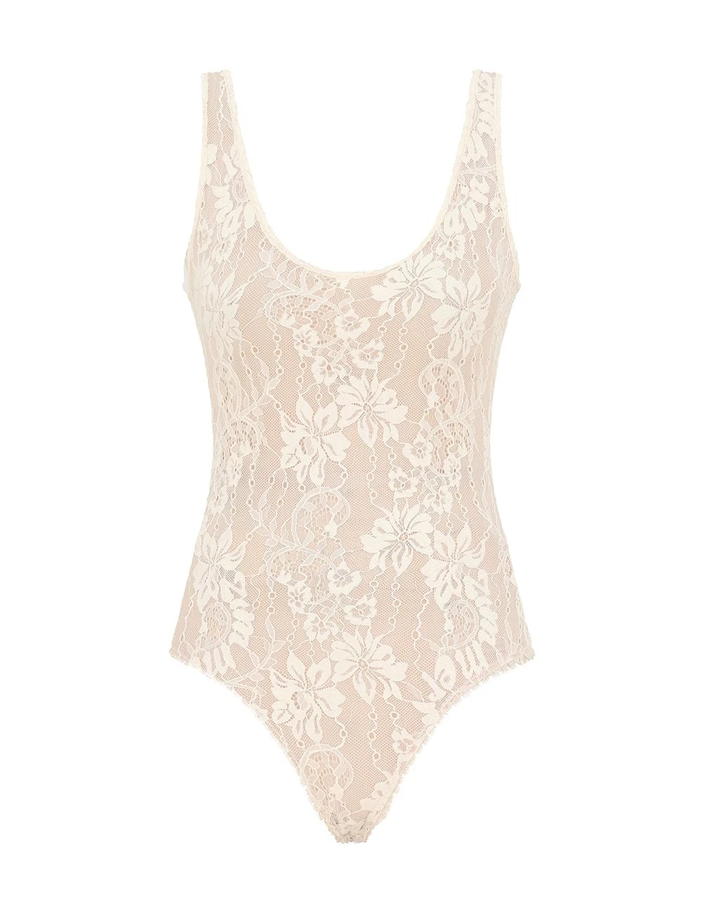 Zimmermann Lace Scoop Bodysuit | Ready to Wear Collection Luxury Shoes Zimmermann Lace Scoop Bodysuit