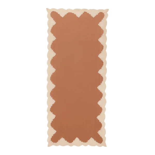 Zimmermann Lace Silk Stole in Pink, view 3