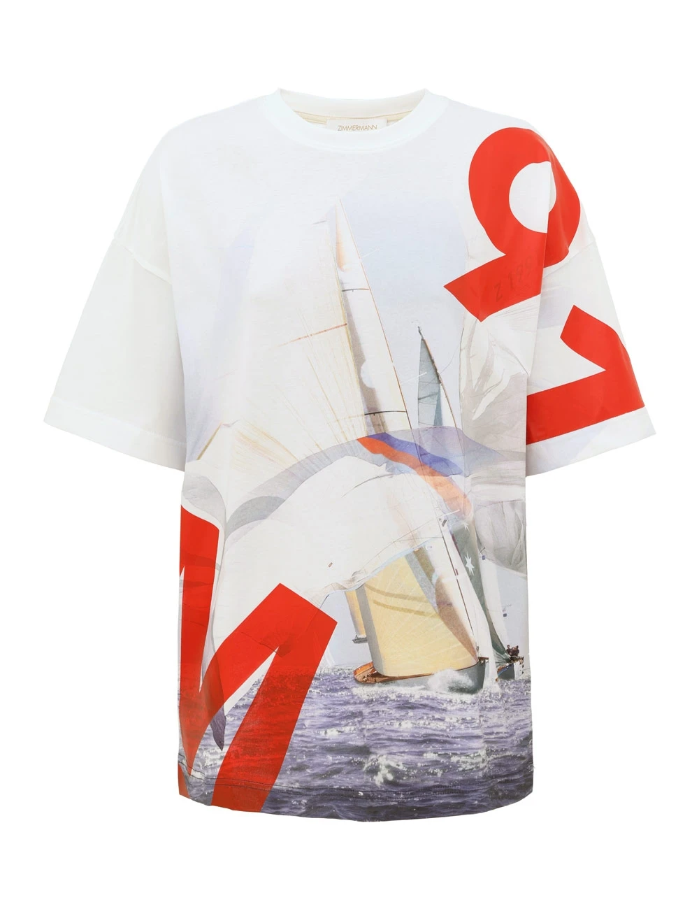 Zimmermann Printed Tee | Ready to Wear Collection Luxury Shoes Zimmermann Printed Tee