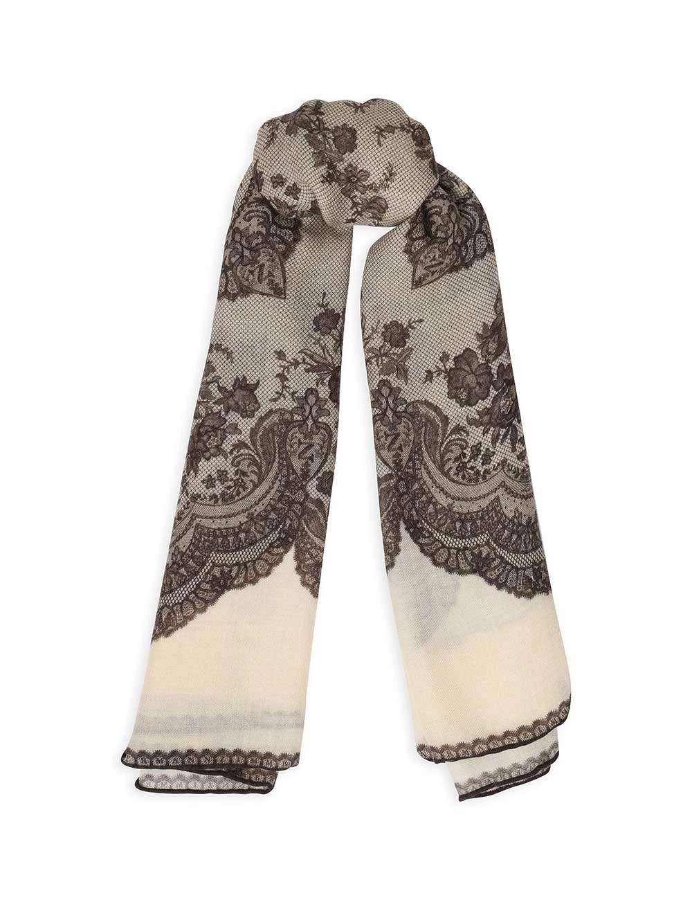 Zimmermann Printed Wool Shawl | Accessories | Luxury Shoes 