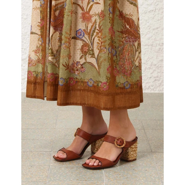 Zimmermann Solena Mule 65 in Brown, view 2