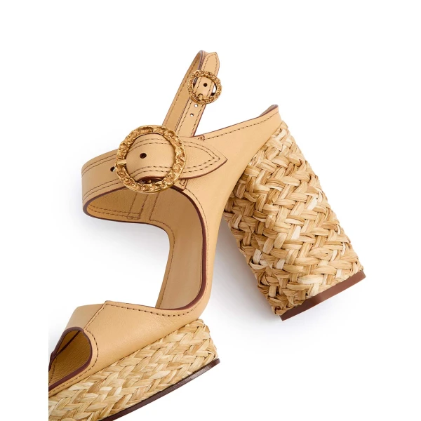 Zimmermann Solena Platform 105 in Beige, view 6