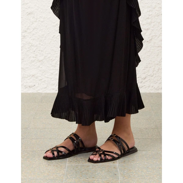 Zimmermann Solstice Slide in Black, view 2