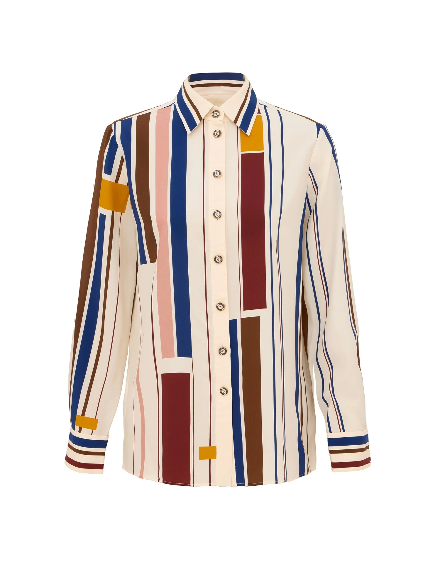 Zimmermann Stripe Relaxed Shirt | Ready to Wear Collection Luxury Shoes Zimmermann Stripe Relaxed Shirt