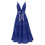 Zimmermann V Neck Pleated Midi