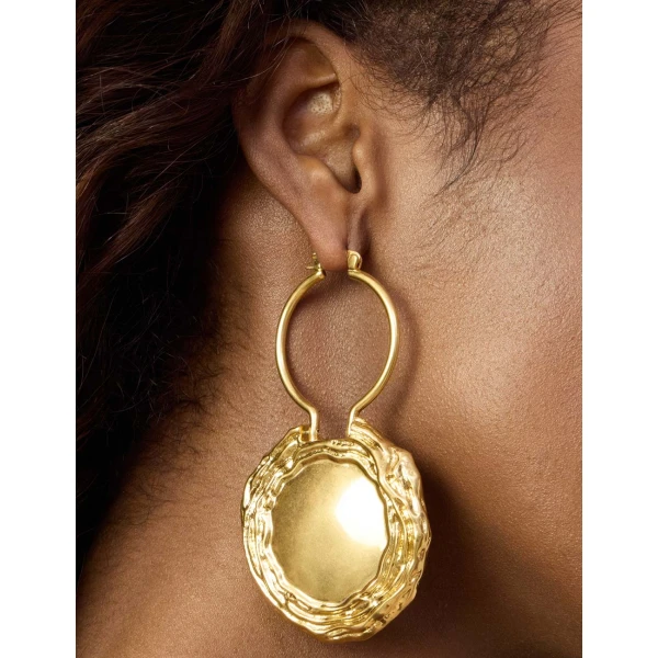Zimmermann Volute Hoops in Gold, view 4
