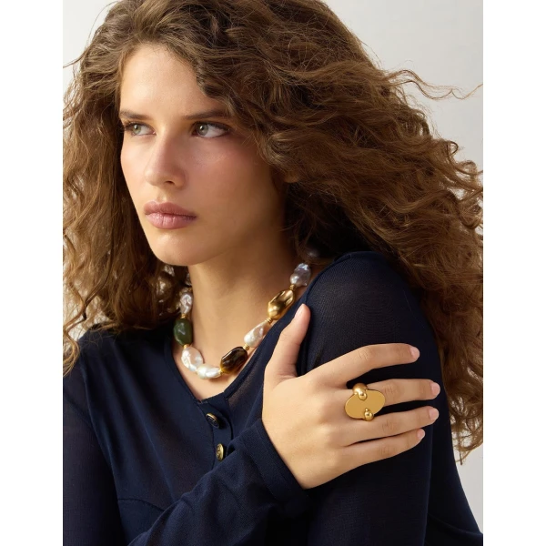 Zimmermann Wish Beaded Necklace in Multicolour | Necklace | Luxury Shoes , view 4