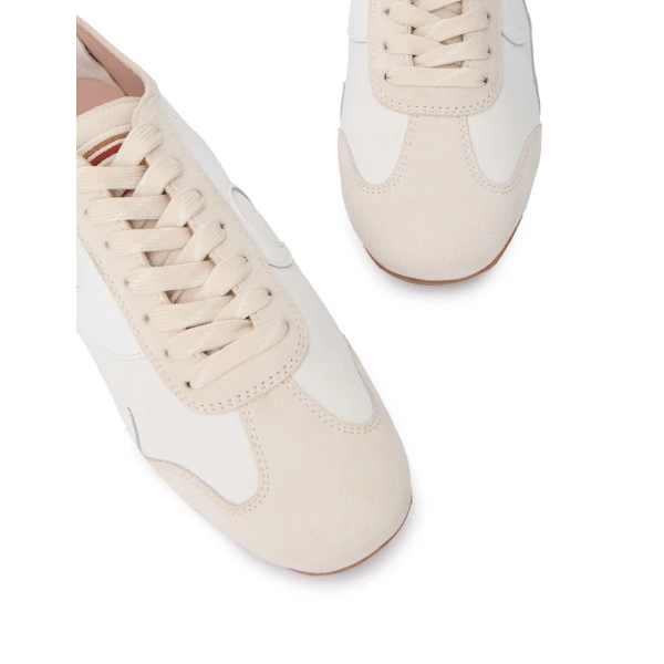 Zimmermann Zyra Low Sneaker in Ivory | Sneakers | Luxury Shoes , view 6
