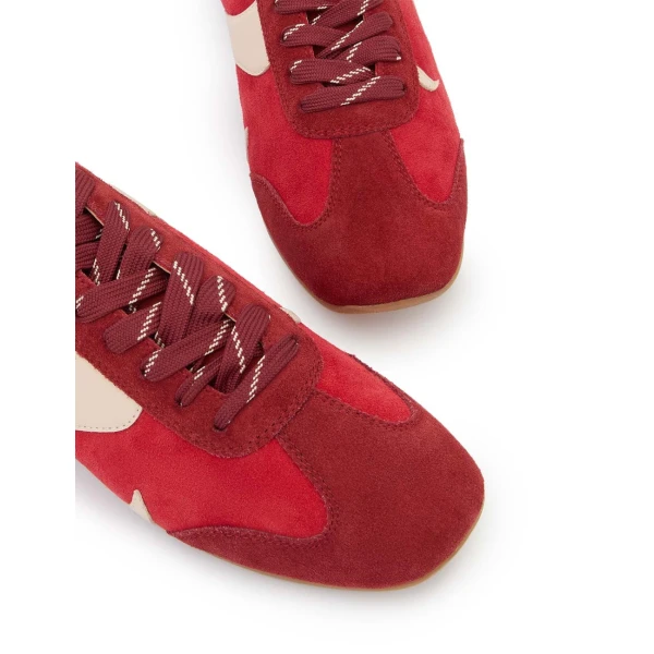 Zimmermann Zyra Low Sneaker in Red | Sneakers | Luxury Shoes , view 6