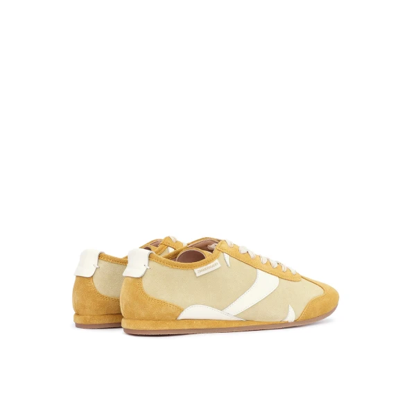 Zimmermann Zyra Low Sneaker in Yellow | Sneakers | Luxury Shoes , view 5