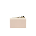 Erdem Bloom Minaudiere in Champagne Embellished Satin | Clutch Bags | Luxury Shoes 
