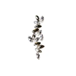 Erdem Crystal Brooch in Clear Crystal | Brooches & Pins | Luxury Shoes 
