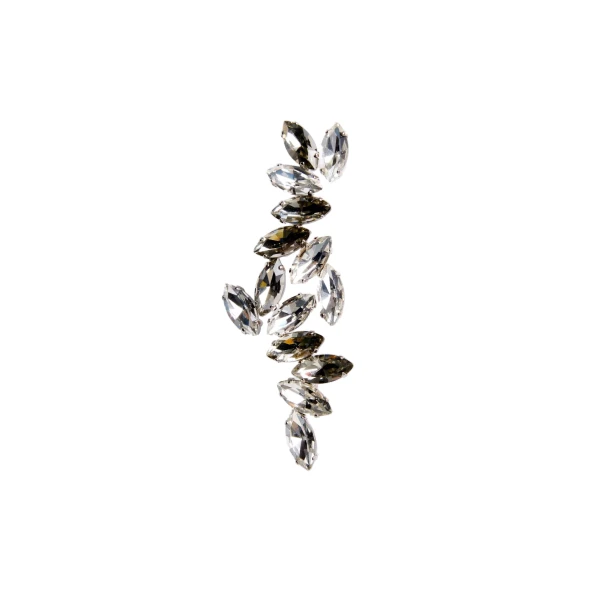 Crystal Brooch in Clear Crystal