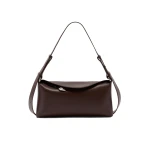 Erdem East West Bloom Bag in Chestnut Leather | Shoulder & Crossbody Bags | Luxury Shoes 