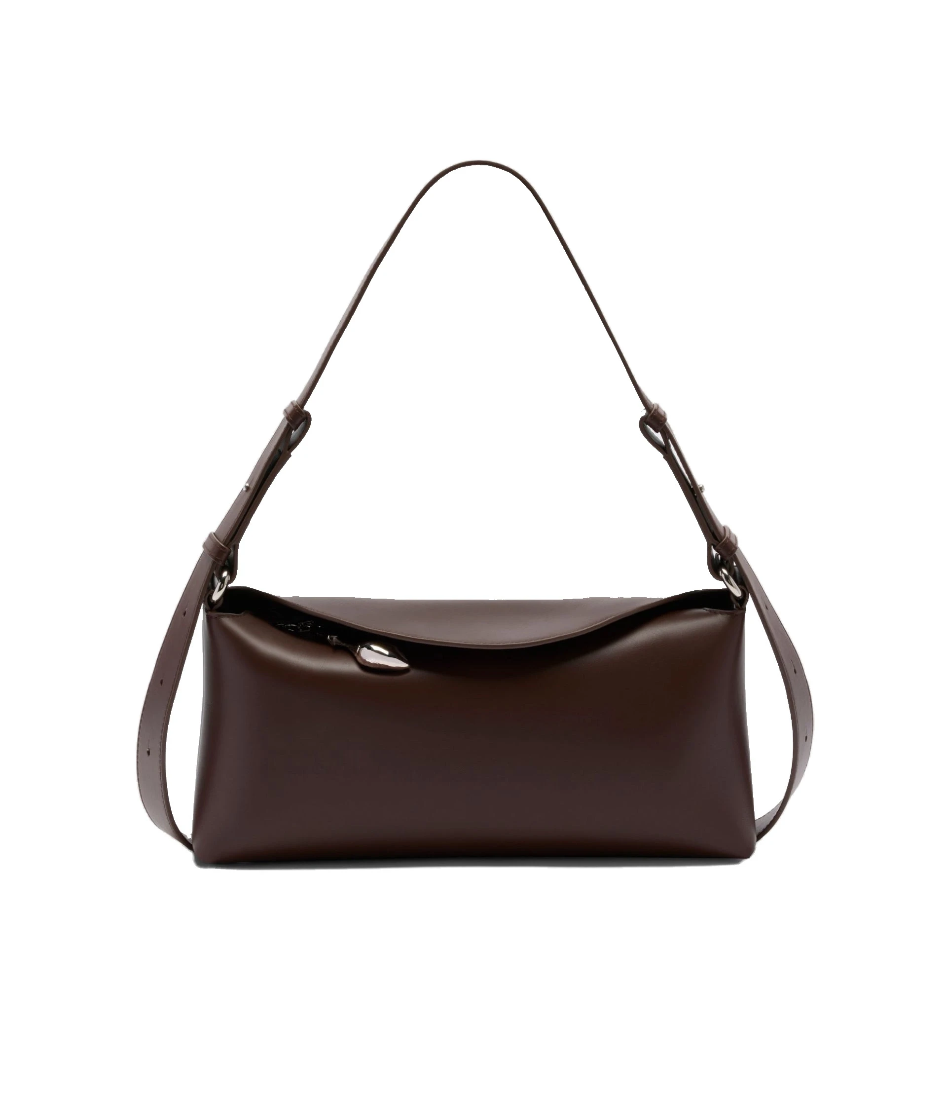 Erdem East West Bloom Bag in Chestnut Leather Erdem East West Bloom Bag in Chestnut Leather | Shoulder & Crossbody Bags | Luxury Shoes