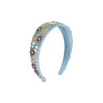 Erdem Embellished Headband in Blue | Hair Accessories | Luxury Shoes 