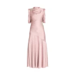 Erdem Embellished Satin Midi Dress | Midi Dresses | Luxury Shoes 