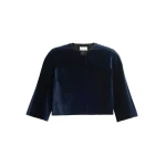 Erdem Embellished Velvet Cropped Evening Jacket | Jackets | Luxury Shoes 