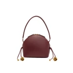 Erdem Flora Shoulder Bag in Bordeaux Leather | Shoulder & Crossbody Bags | Luxury Shoes 