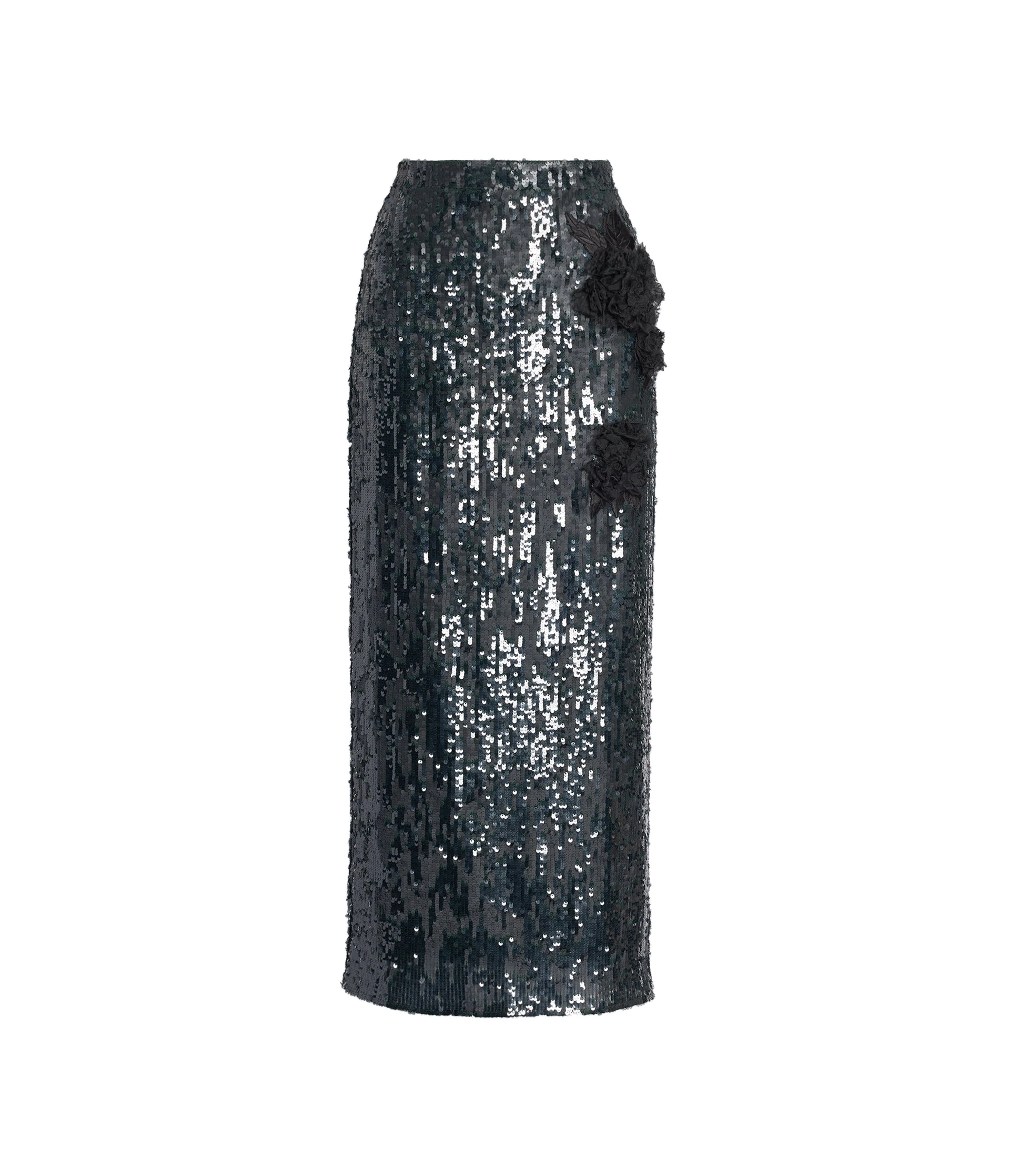 Erdem Floral Applique Sequin Midi Pencil Skirt Erdem Floral Applique Sequin Midi Pencil Skirt | Pencil Skirts | Luxury Shoes