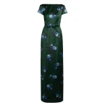 Erdem Floral Duchess Short Sleeve Gown | Evening Gowns | Luxury Shoes 