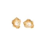Erdem Floral Pearl Stud Earring | Earrings | Luxury Shoes 