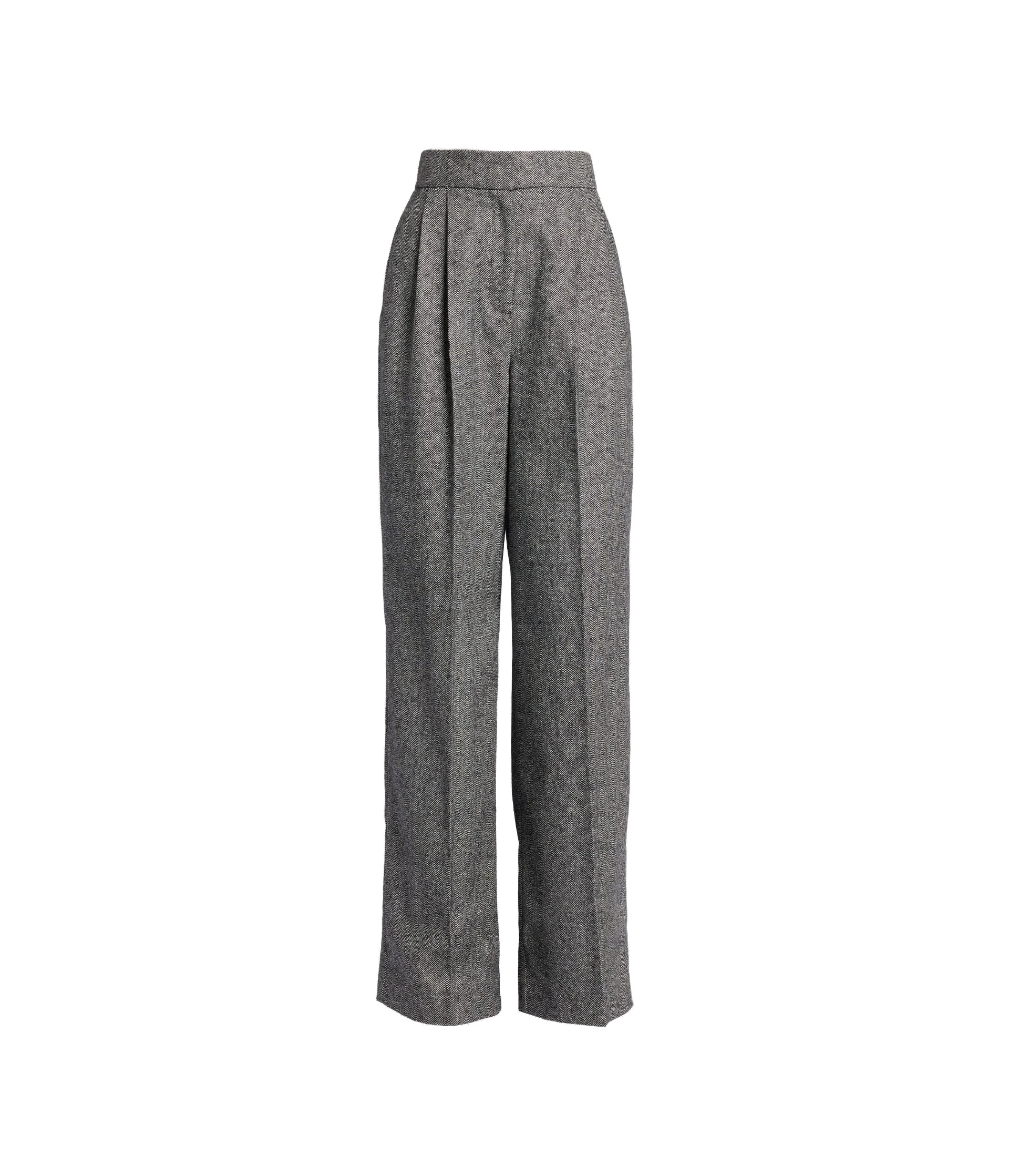 Erdem Herringbone Wide Leg Trouser Erdem Herringbone Wide Leg Trouser | Wide leg pants | Luxury Shoes
