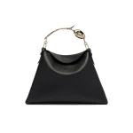 Erdem Large Bloom Bag in Black Grain Leather | Totes & Top-Handle Bags | Luxury Shoes 