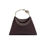 Erdem Large Bloom Bag in Malbec Grain Leather | Totes & Top-Handle Bags | Luxury Shoes 