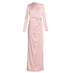 Erdem Long Sleeve Draped Gown | Evening Gowns | Luxury Shoes 