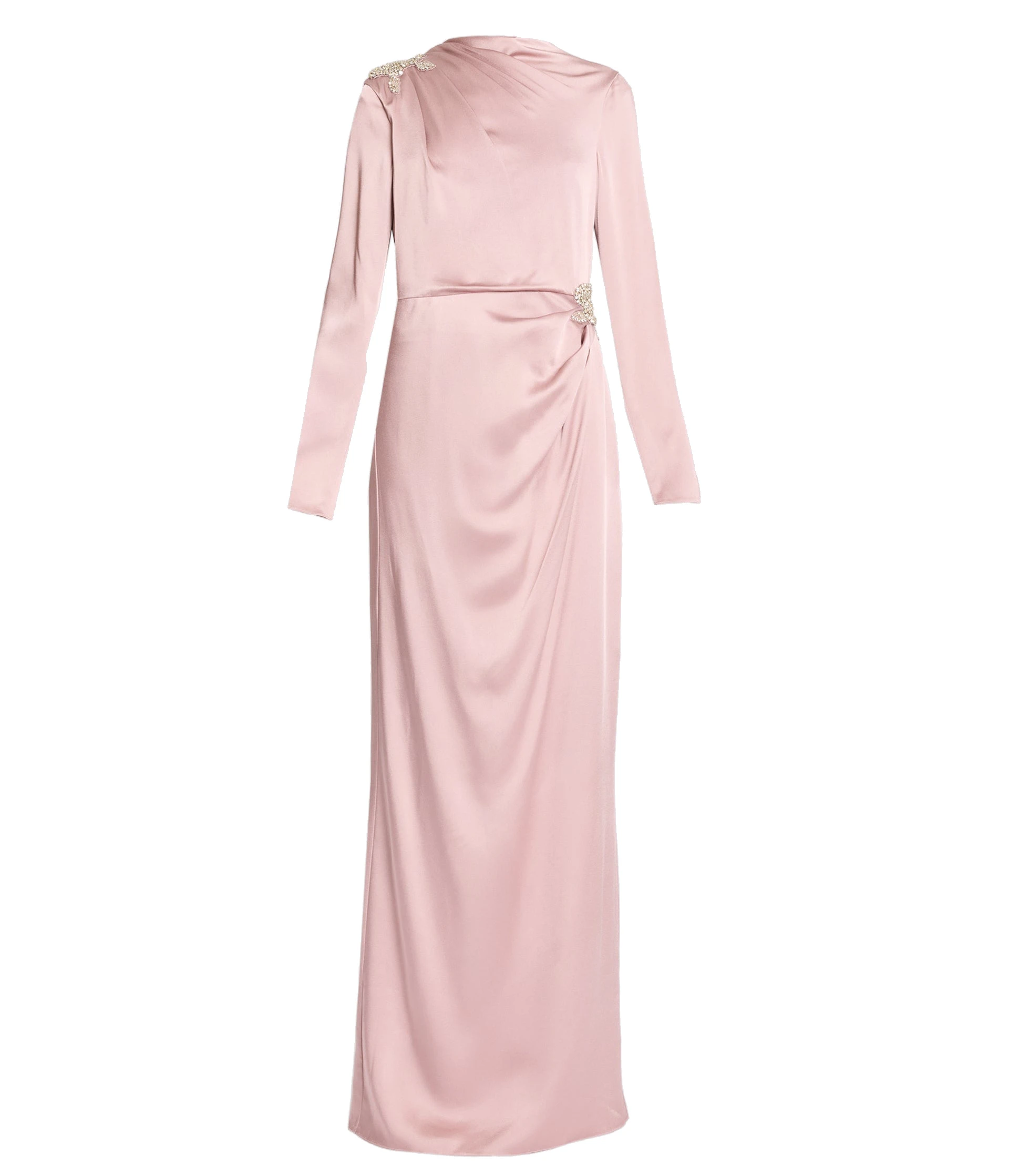 Erdem Long Sleeve Draped Gown Erdem Long Sleeve Draped Gown | Evening Gowns | Luxury Shoes