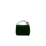 Erdem Micro Bloom Bag in Green Velvet | Mini Bags | Luxury Shoes 