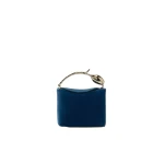 Erdem Micro Bloom Bag in Ink Velvet | Mini Bags | Luxury Shoes 