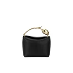 Erdem Mini Bloom Bag in Black Leather | Mini Bags | Luxury Shoes 