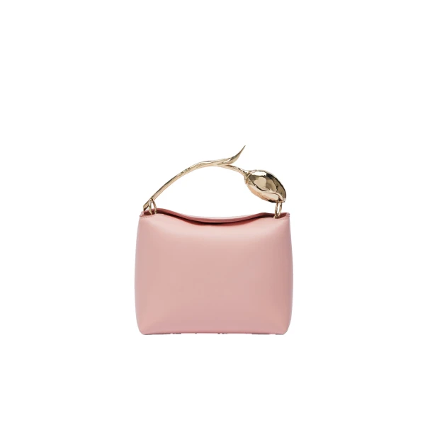 Erdem Mini Bloom Bag in Blush Leather | Mini Bags | Luxury Shoes 