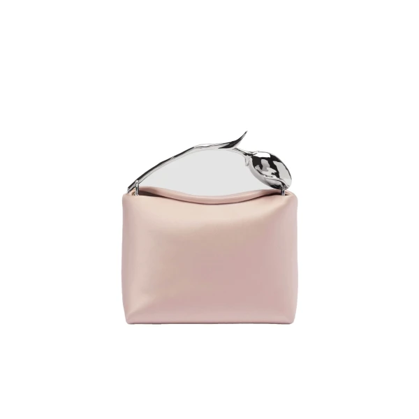 Mini Bloom Bag in Cameo Pink Satin