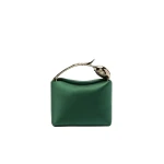 Erdem Mini Bloom Bag in Forest Green Satin | Mini Bags | Luxury Shoes 