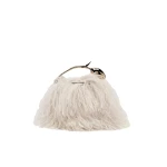 Erdem Mini Bloom Bag in White Feathers | Mini Bags | Luxury Shoes 