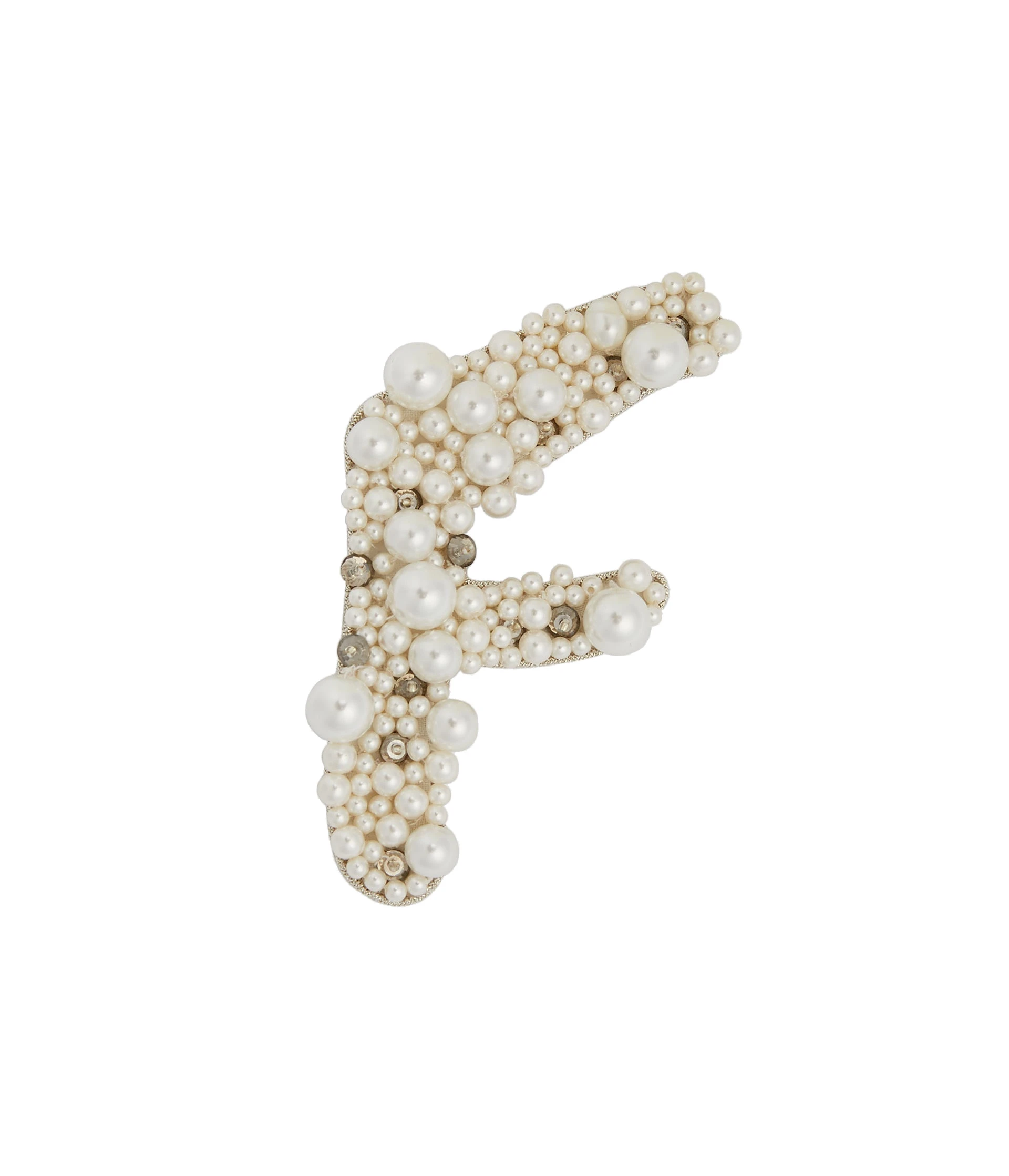 Erdem Pearl Alphabet Brooch F Erdem Pearl Alphabet Brooch F | Brooches & Pins | Luxury Shoes