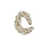 Erdem Pearl Alphabet Brooch O | Brooches & Pins | Luxury Shoes 