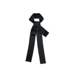 Erdem Satin Cady Neck Scarf in Black | Scarves | Luxury Shoes 