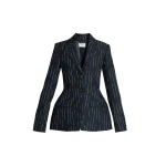 Erdem Stripe Tailoring Fitted Blazer | Blazers | Luxury Shoes 