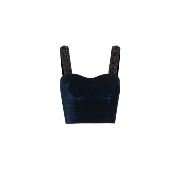 Erdem Velvet Bralette | Tops | Luxury Shoes 
