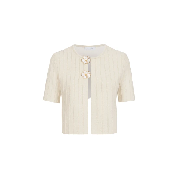 Ottoman Cropped Cardigan