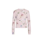 Oscar de la Renta Printed Twinset Cardigan | Knitwear | Luxury Shoes 