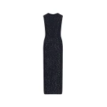 Oscar de la Renta Sleeveless Sequin Tweed Cocktail Dress | Dresses | Luxury Shoes 