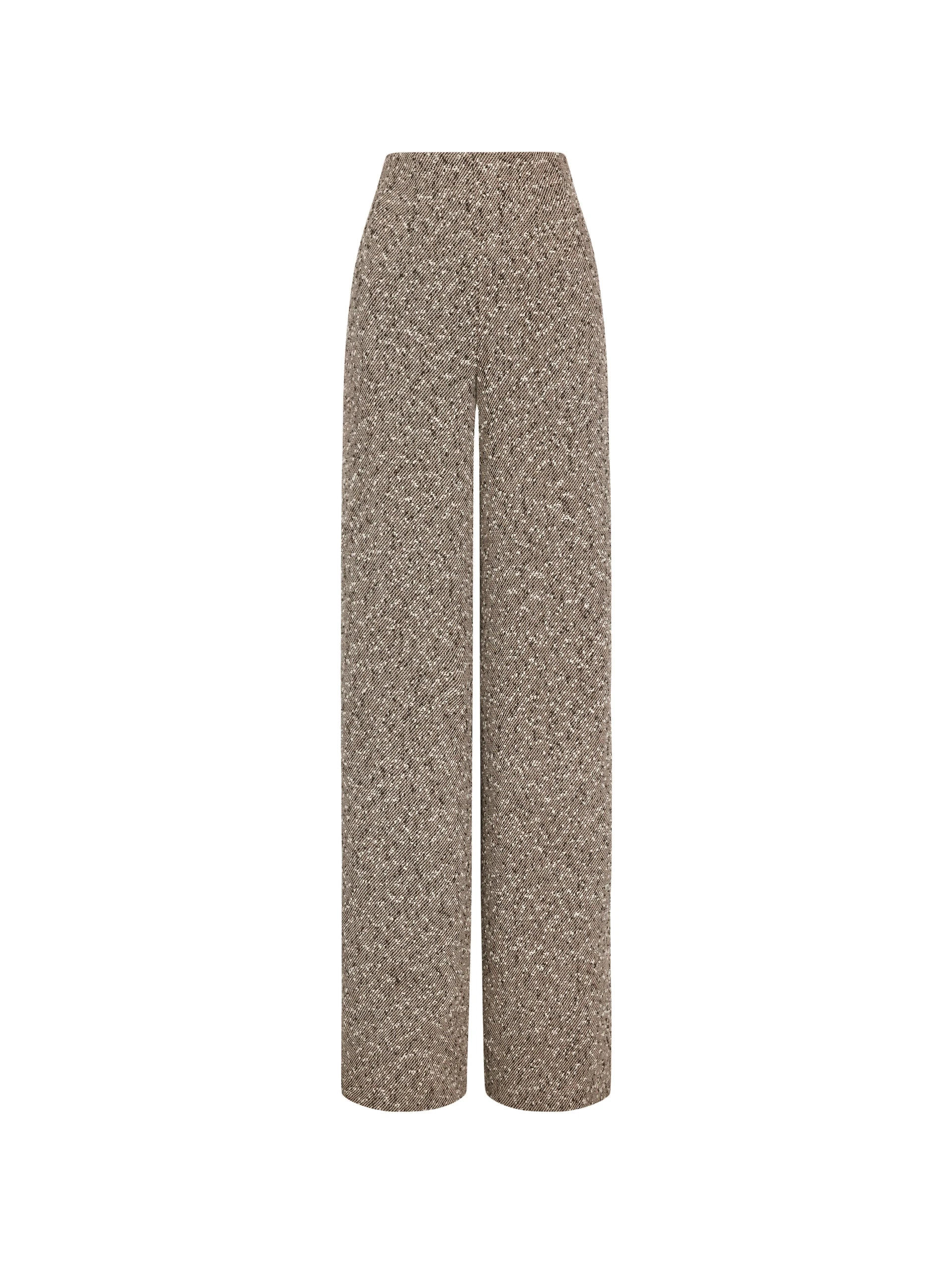 Oscar de la Renta Slubby Wool Tweed Gauze Pant Oscar de la Renta Slubby Wool Tweed Gauze Pant | Pants | Luxury Shoes